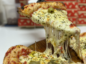 Mozzarella de Pedro Pizza Piedra Crespo