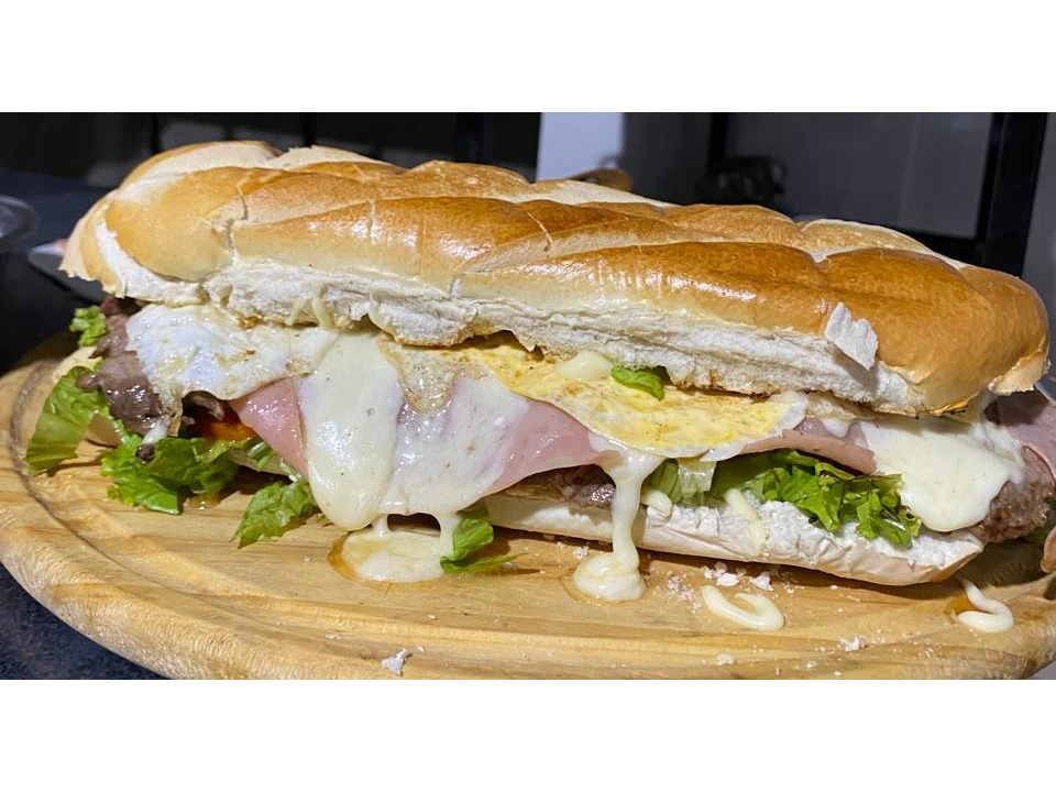 Milanesa completa GRANDE