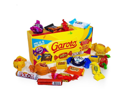 Chocolate Garoto.