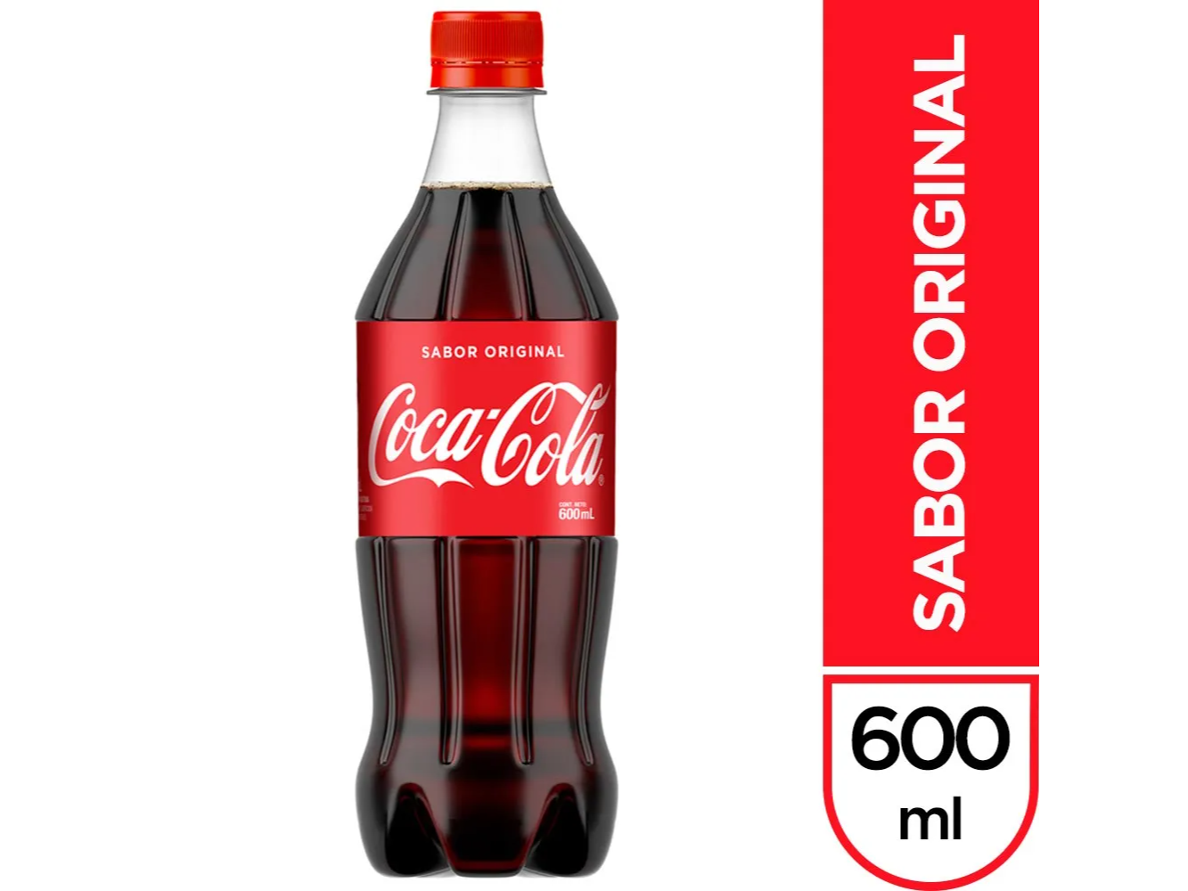 Coca común 600cc Pack x6