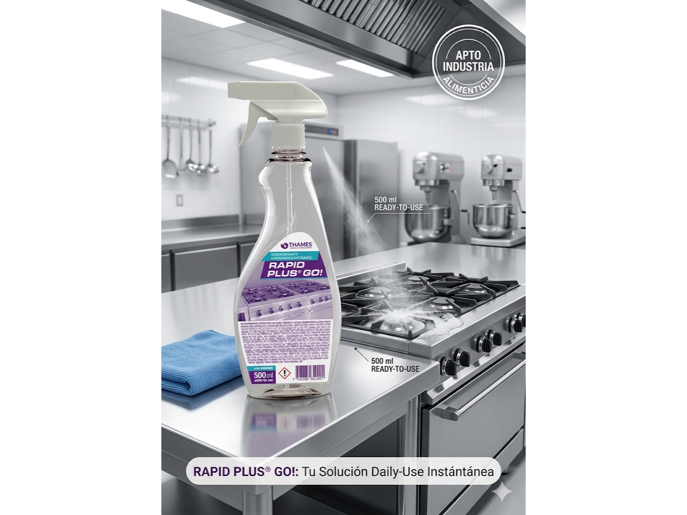 Desengrasante Rapid Plus  500ml