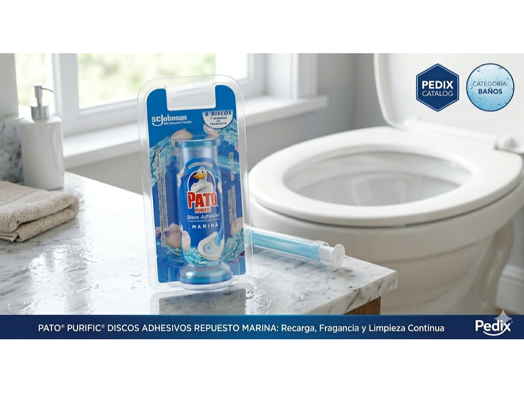 Discos Adhesivos para Inodoro Pato Purific - Repuesto