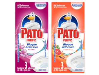 Limpiador Adhesivo para Inodoros Pato Purific