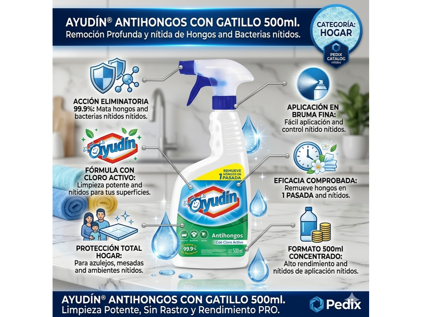 Ayudín® Antihongos 500ml