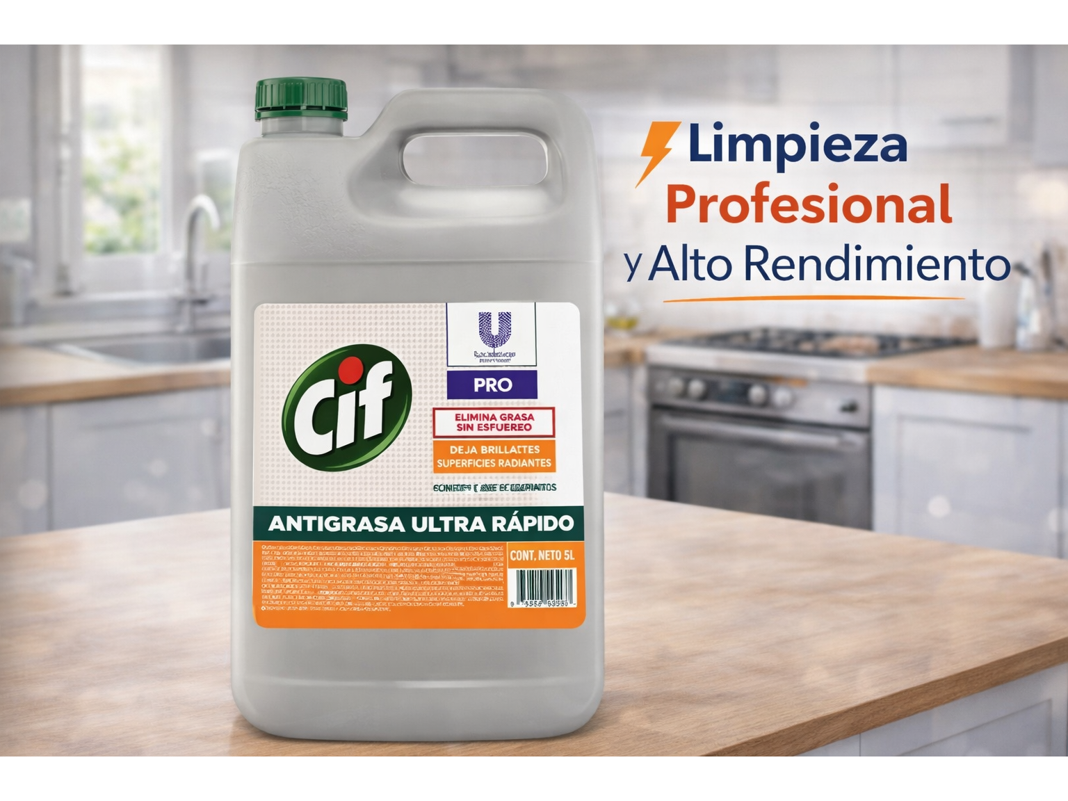 Limpiador Cif Antigrasa 5L