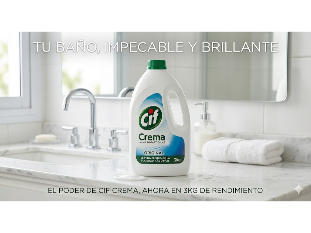 Limpiador Cif Crema de 3kg