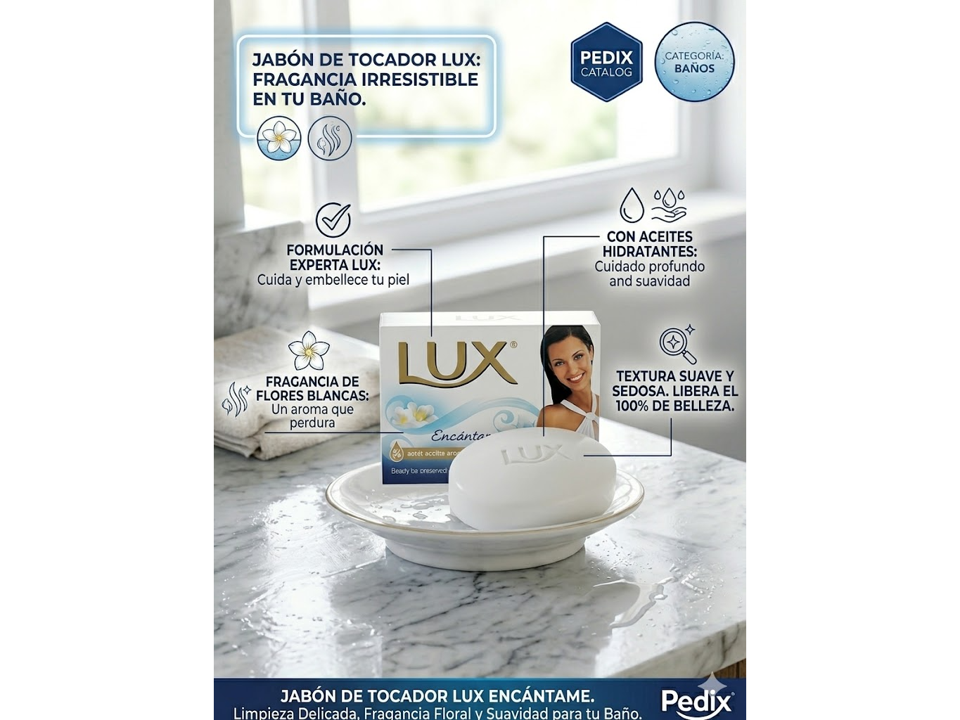 Jabón de tocador Lux 125gr