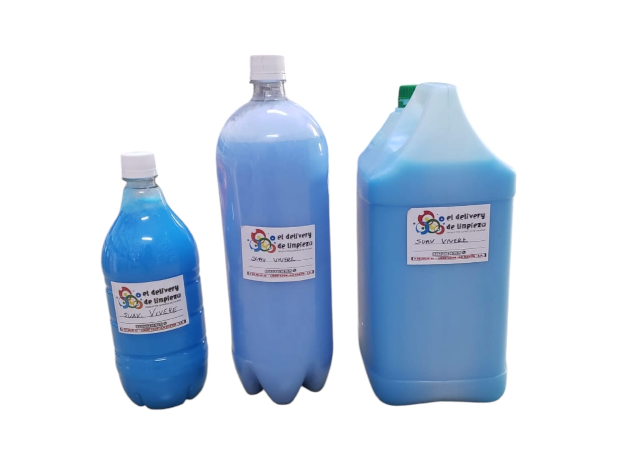 SUAVIZANTE PARA ROPA VIVERE / CELESTE