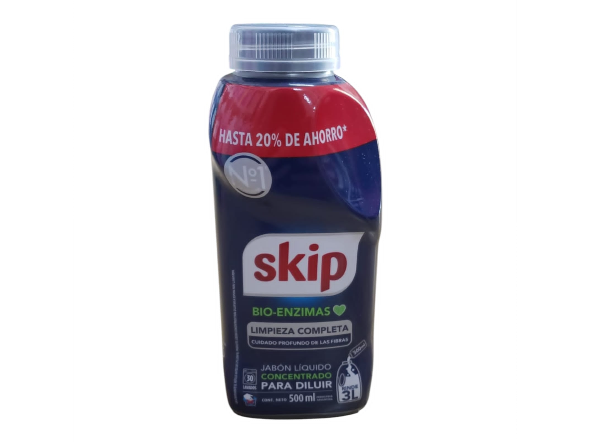 JABON LIQUIDO SKIP PARA DILUIR BOTELLA X 500 ml