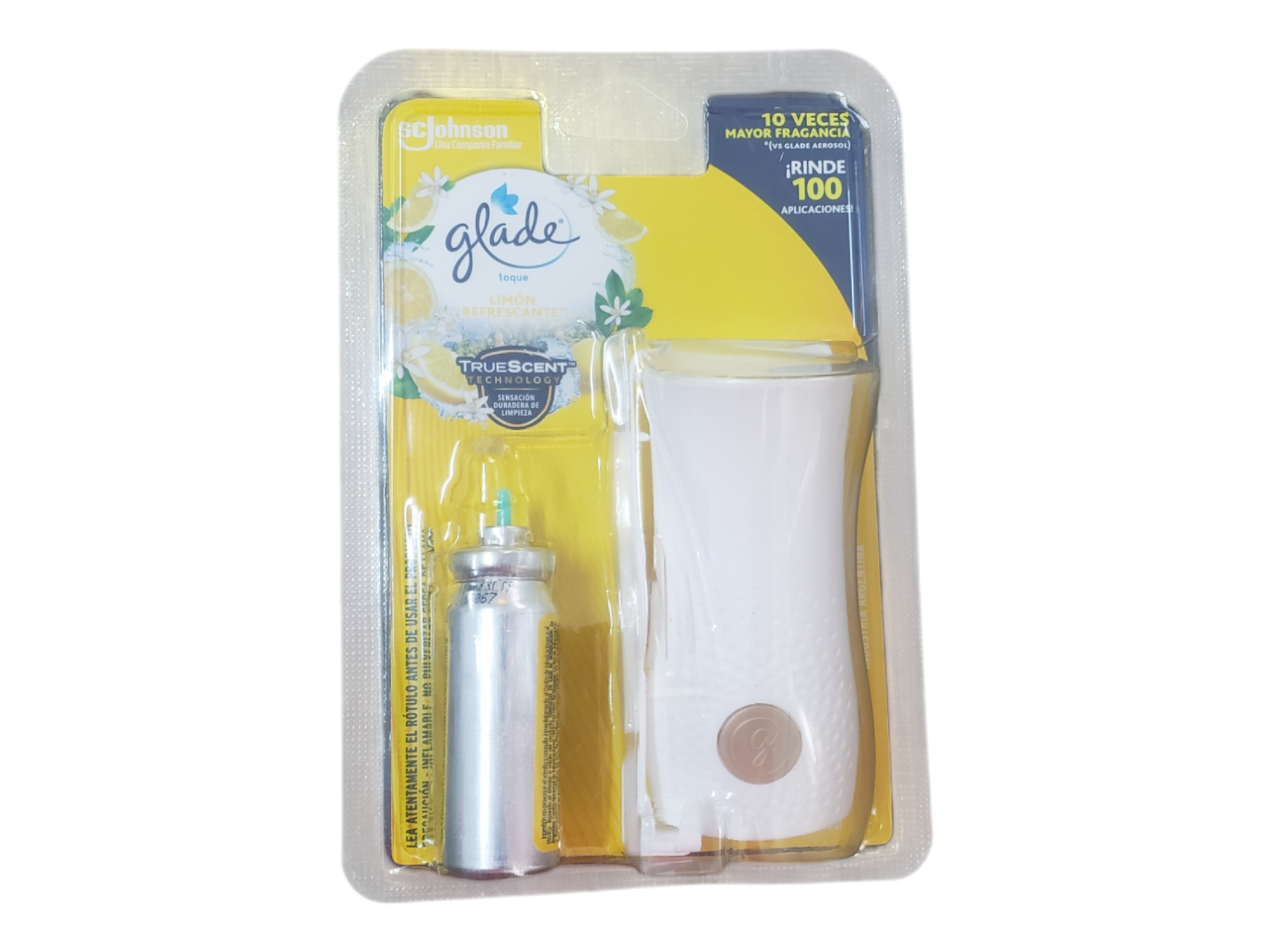 DESODORANTE DE AMBIENTE GLADE LIMON TOQUE FULL