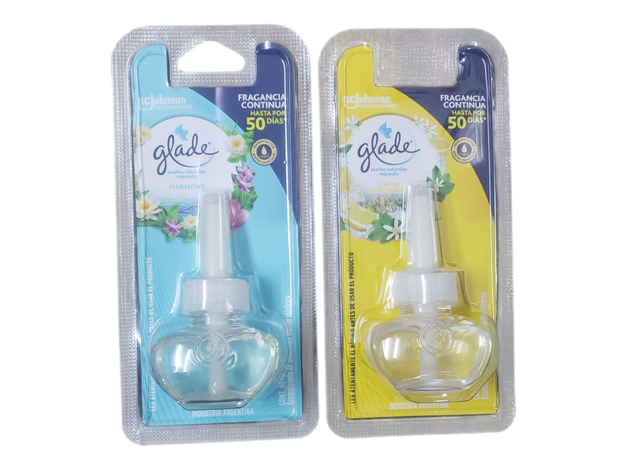 DESODORANTE DE AMBIENTES GLADE ACEITES NATURALES REPUESTO X 1u