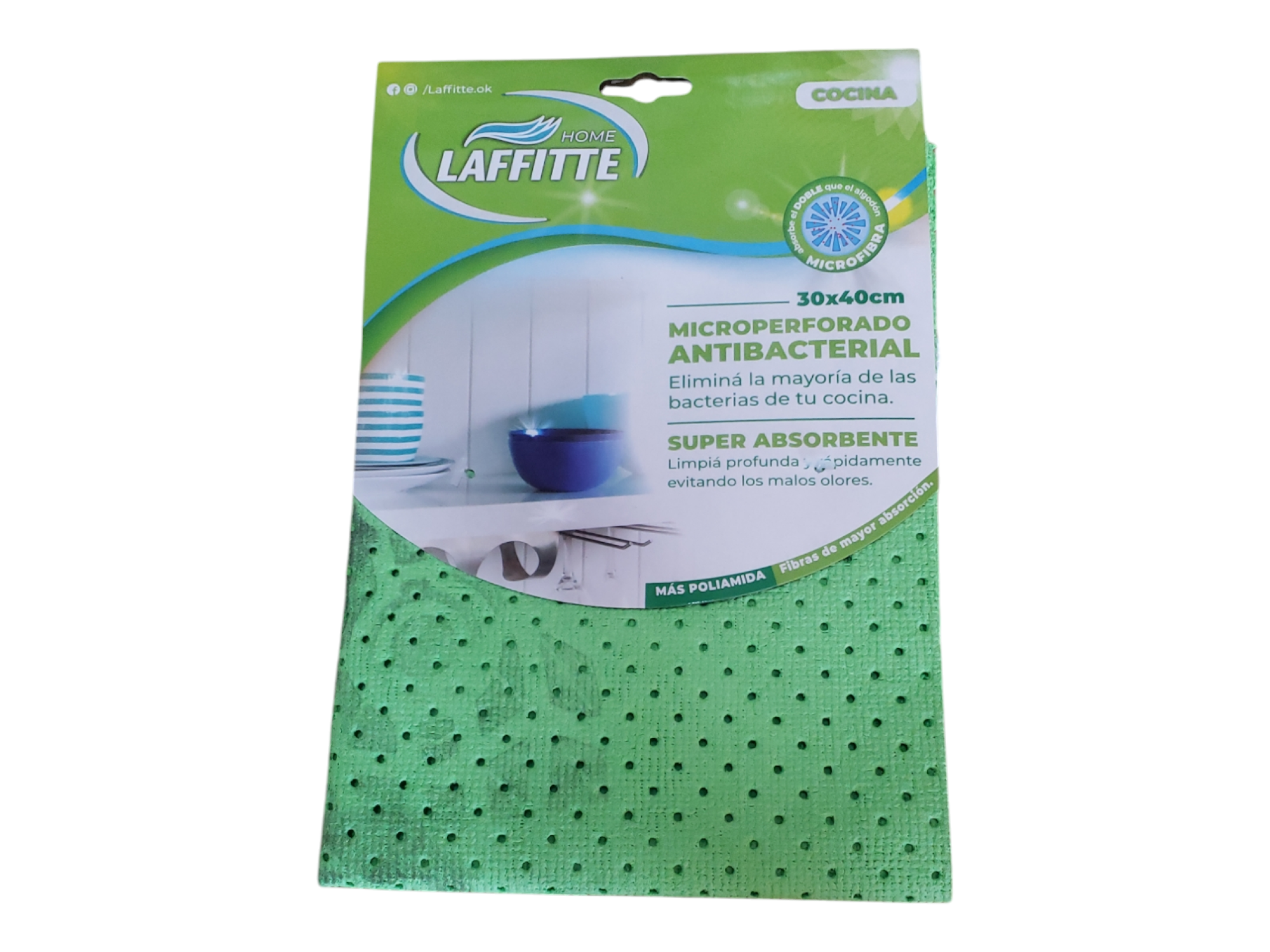 Microperforado antibacterial 30x40 Laffitte