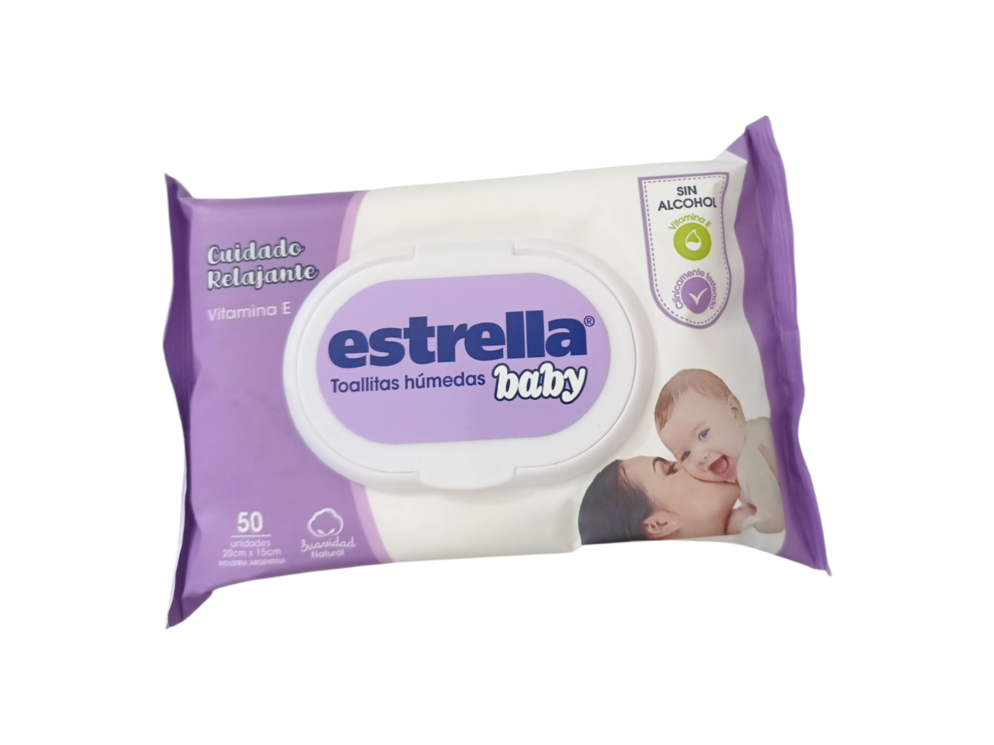 Toallita Humeda Estrella baby 50u