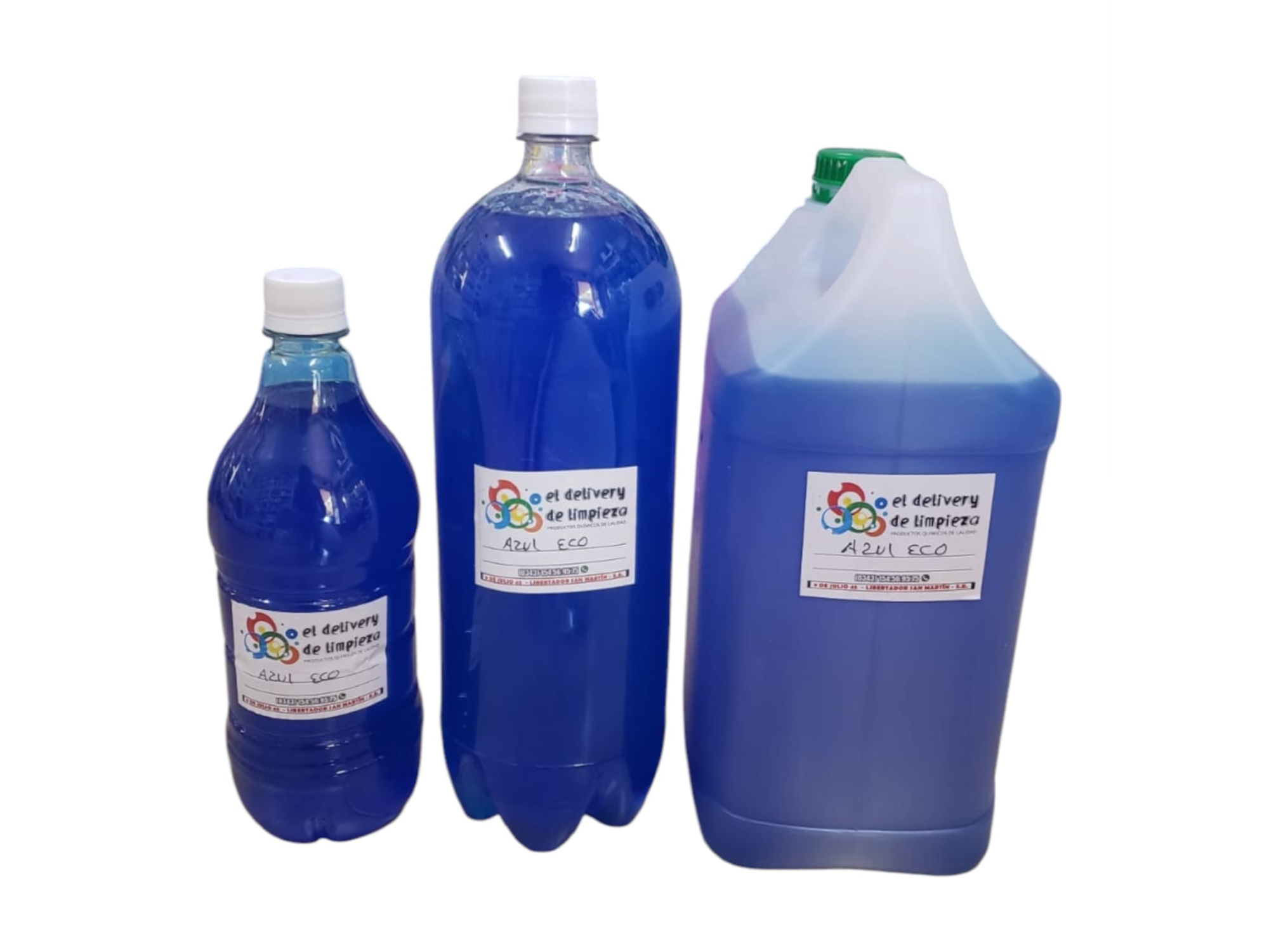 JABON LIQUIDO AZUL ECO de El delivery de limpieza