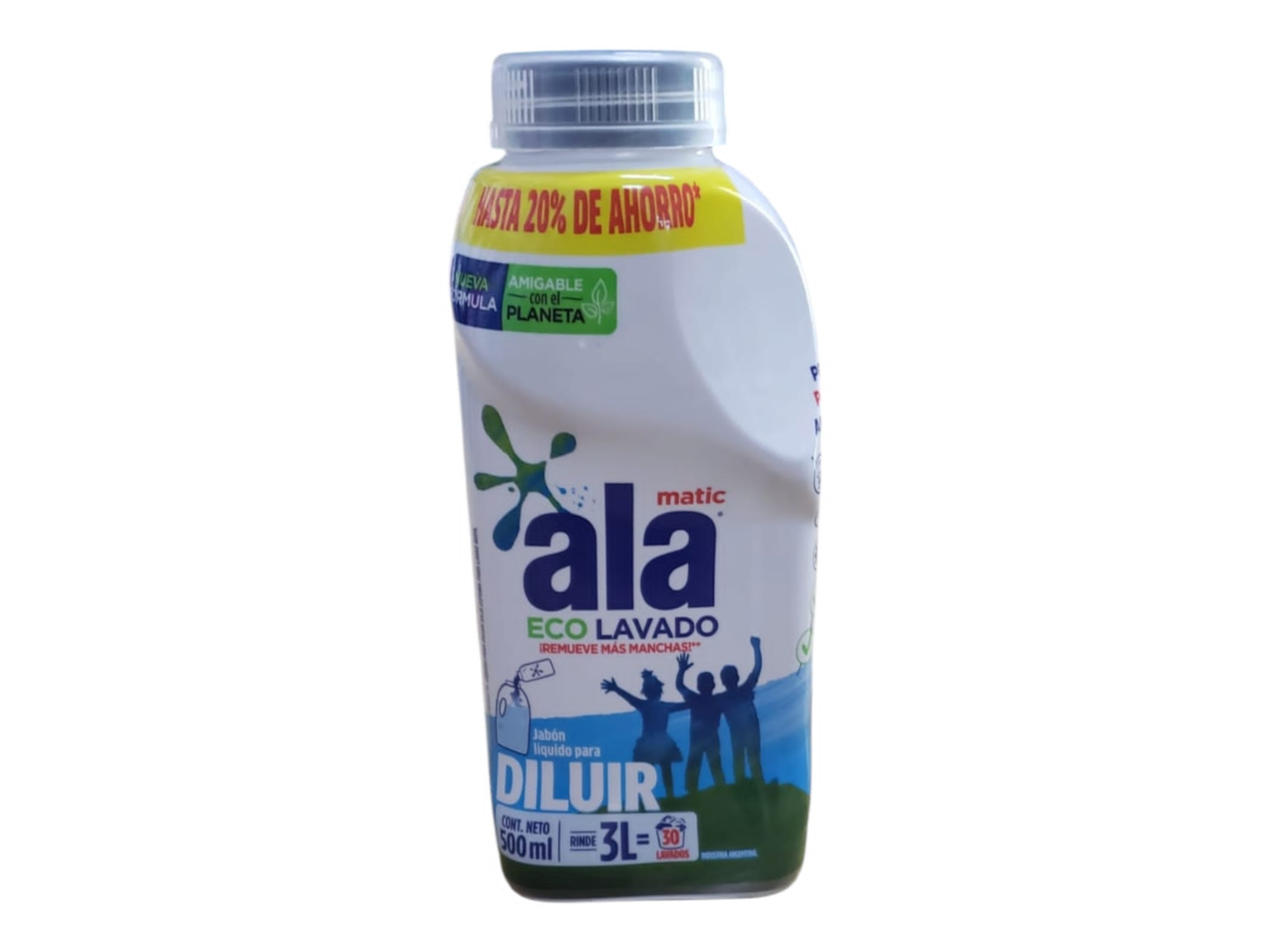 JABON LIQUIDO ALA PARA DILUIR BOTELLA X 500 ml