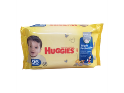TOALLITAS HUMEDAS HUGGIES TRIPLE PROTECCION FLOWPACK X 96u