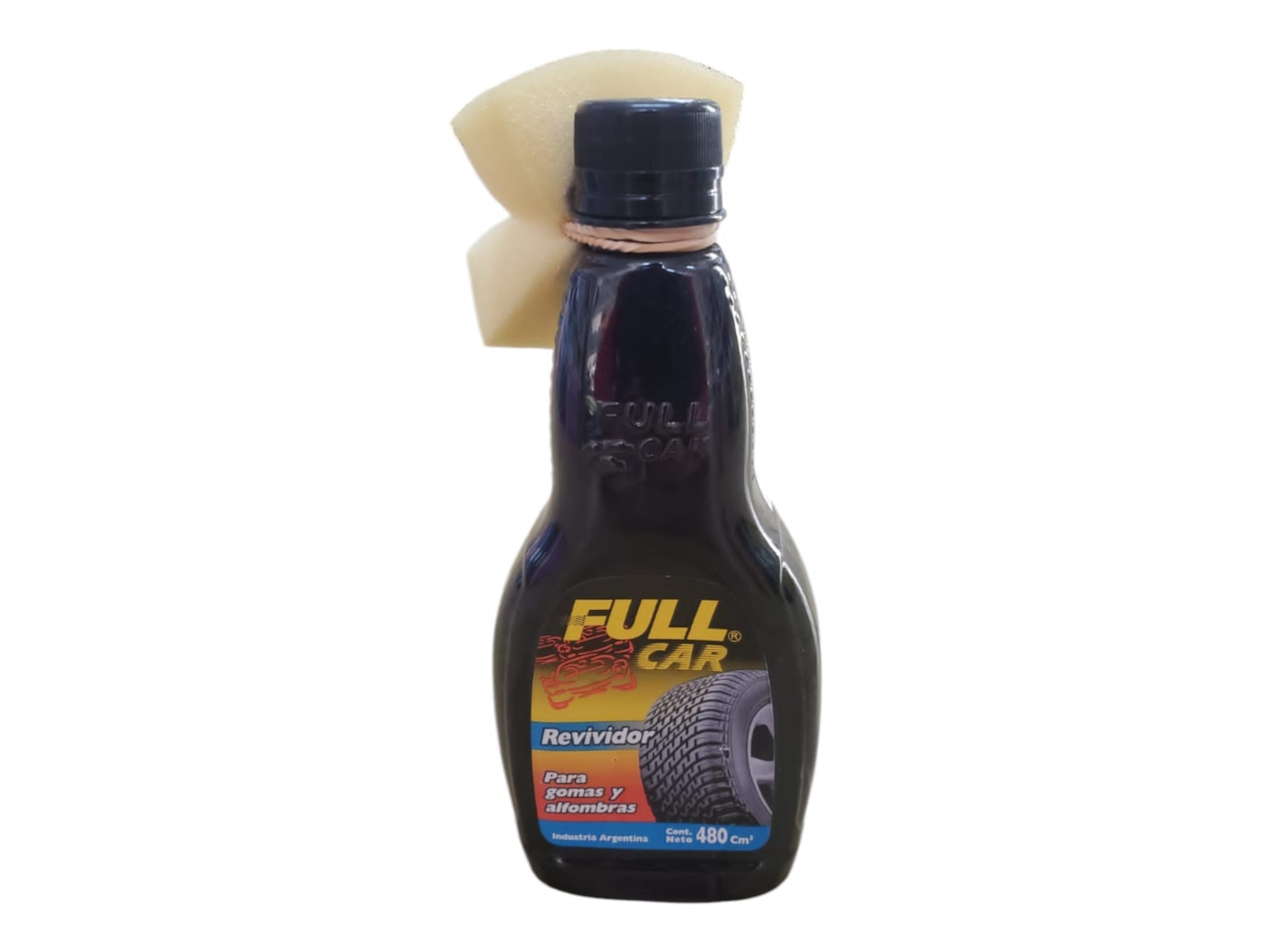 REVIVIDOR DE GOMAS ALFOMBRAS NEGRO X 480ml