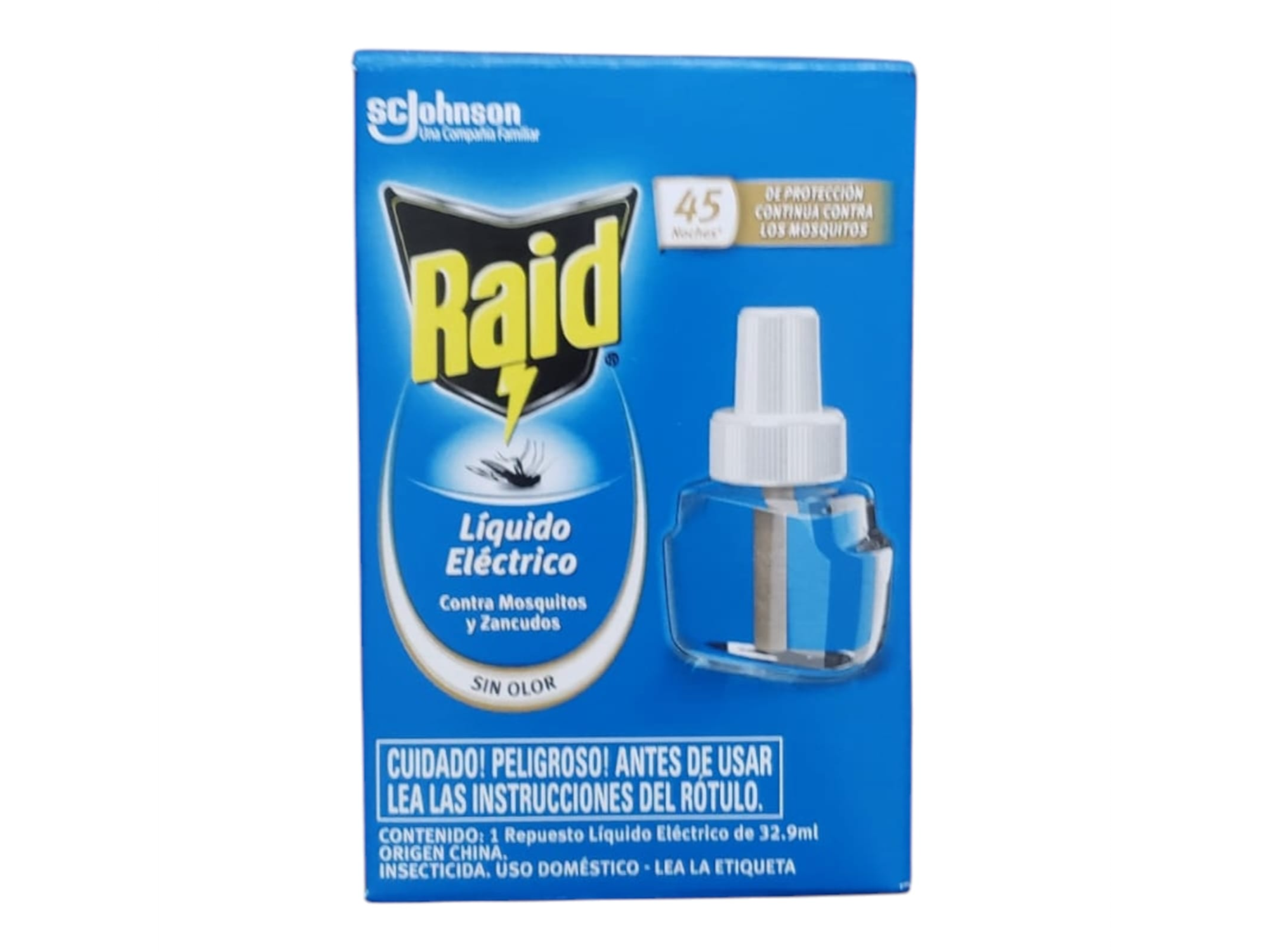 APARATO RAID 45 NOCHES LIQUIDO ENCHUFE