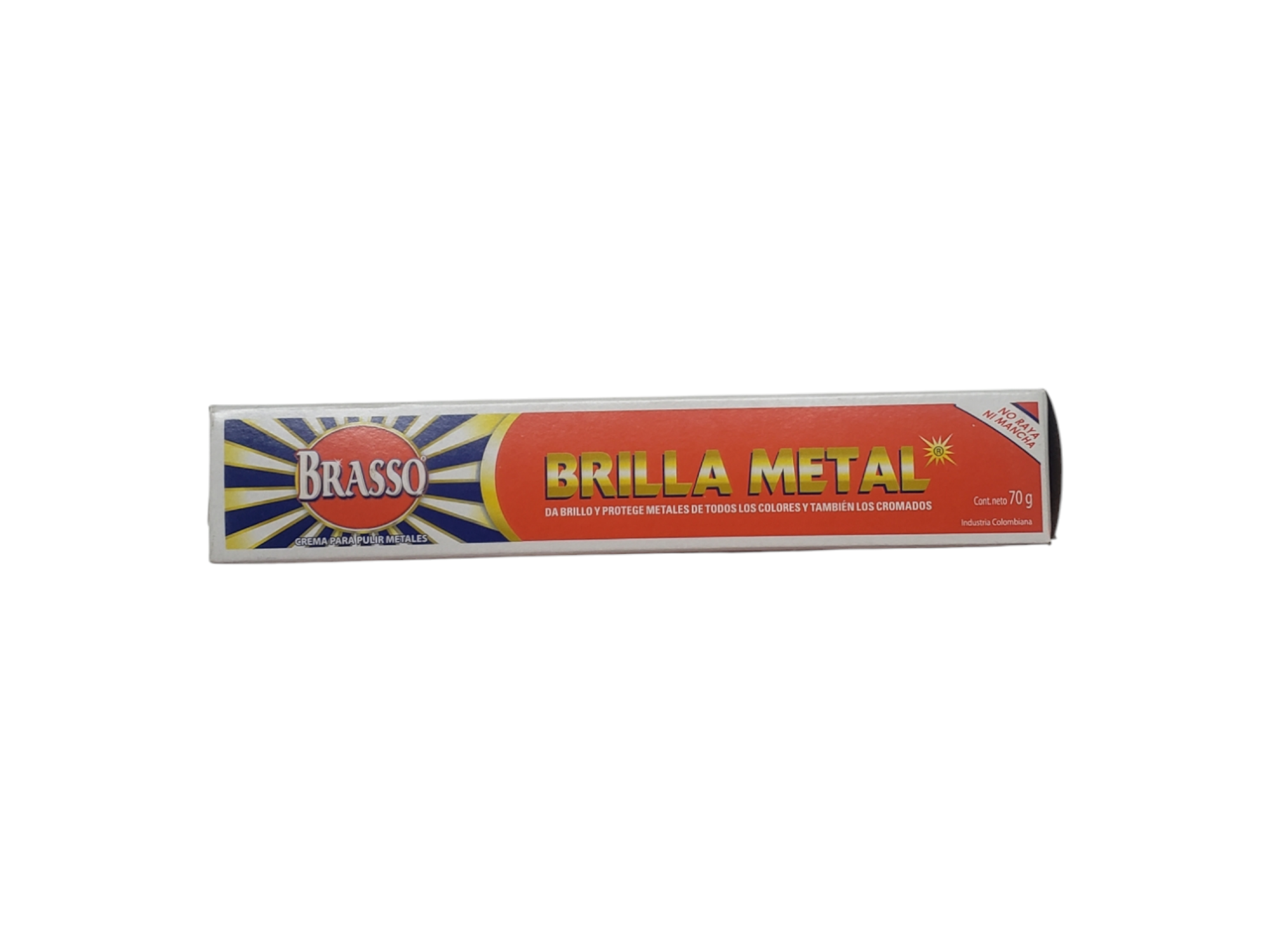 LIMPIA METAL BRASSO BRILLAMETAL X 70 grs