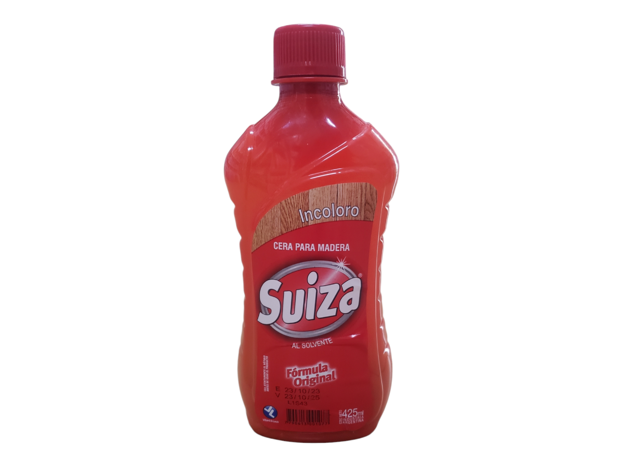 CERA PARA MADERA SUIZA AL SOLVENTE BOT x425ml