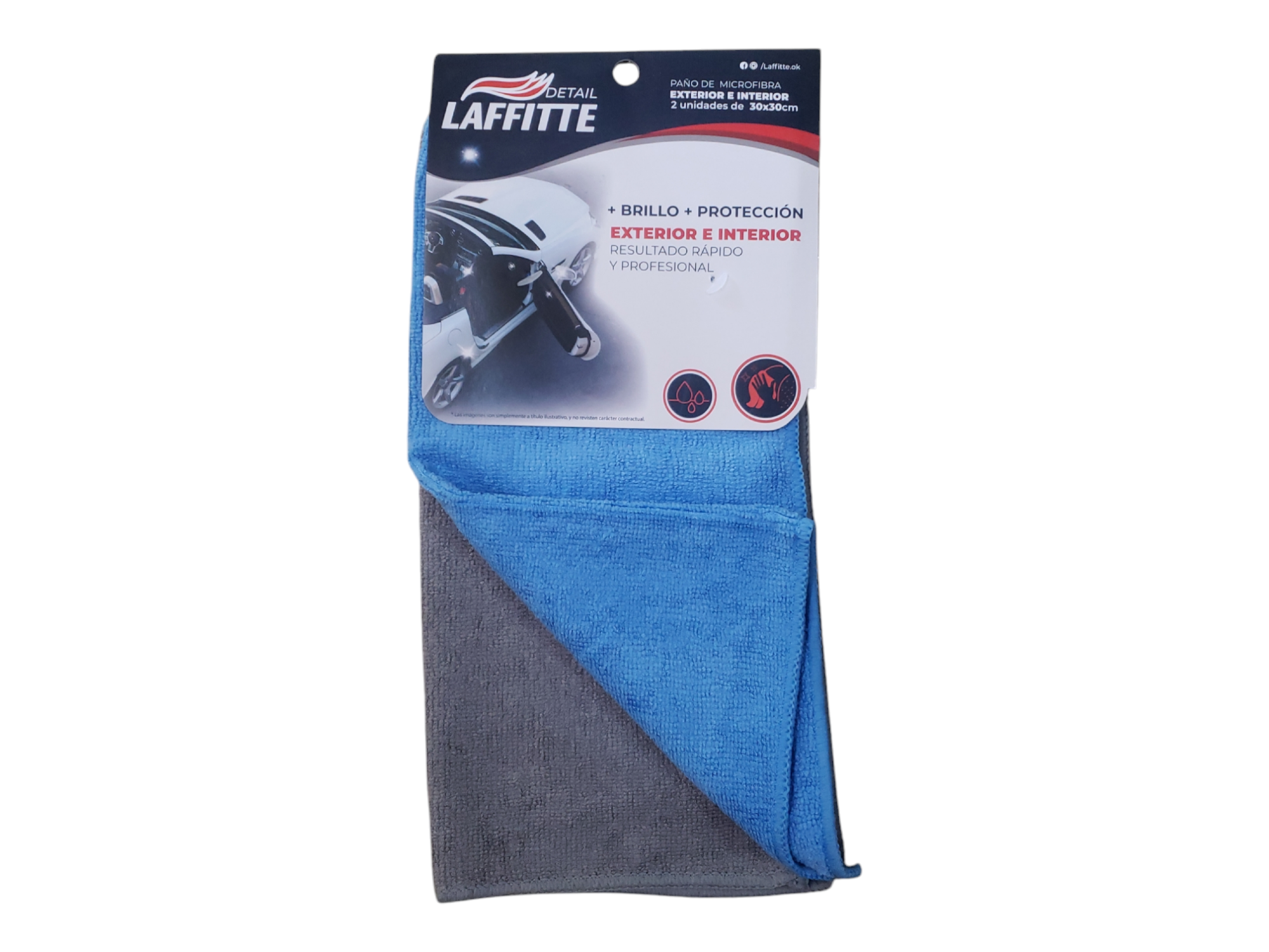 Paño 30x30 Pack x 2u. Laffitte