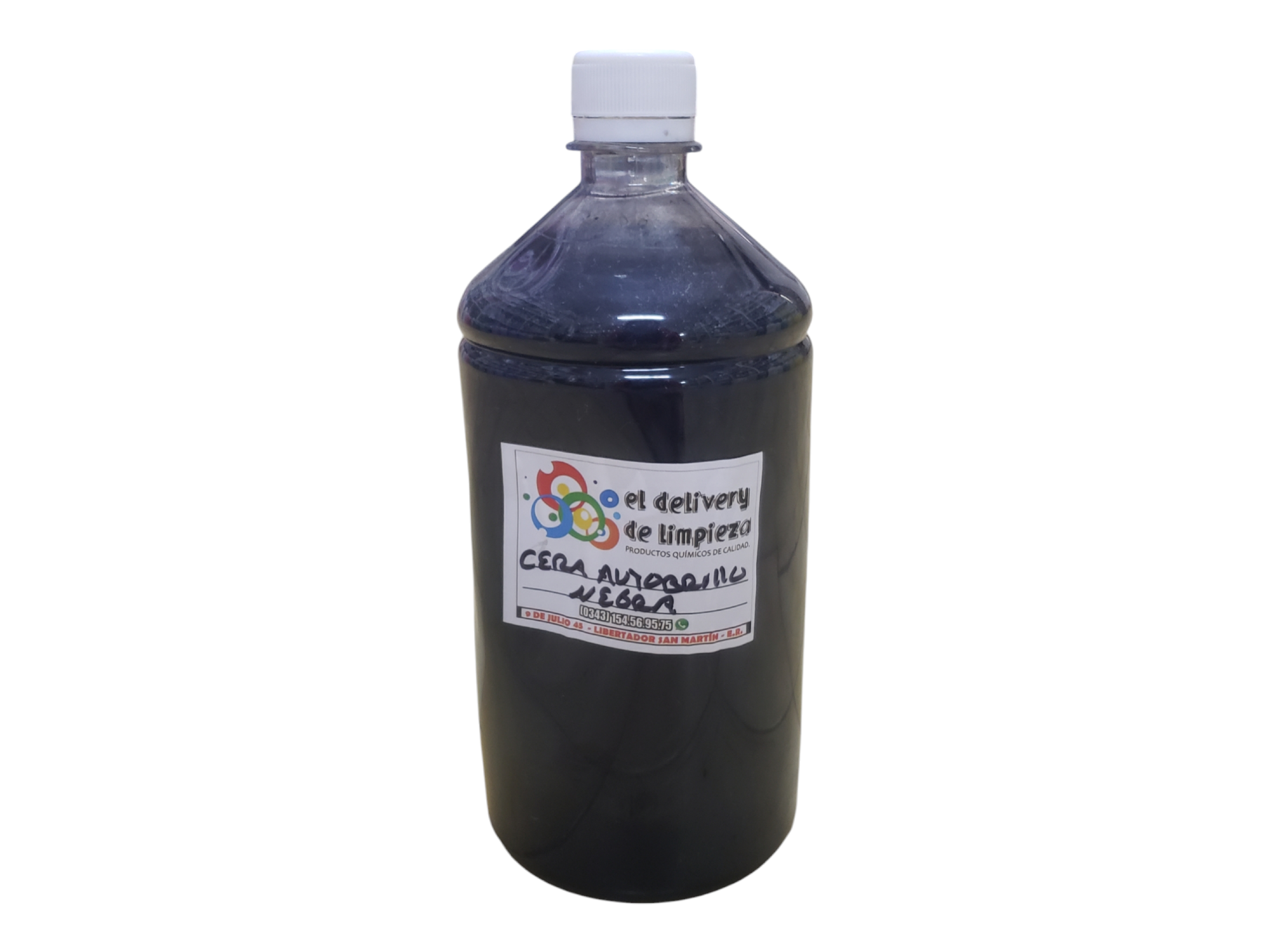 CERA AUTOBRILLO NEGRA 1+1