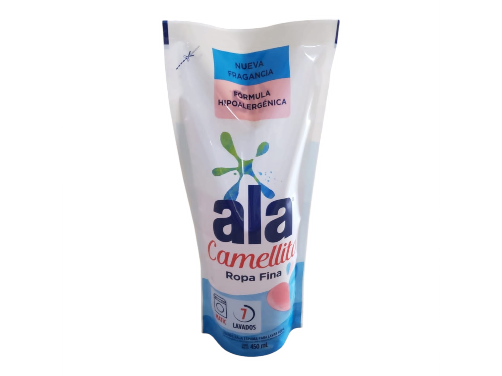 DETERGENTE ALA CAMELLITO ROPA FINA MATIC DP X 450 ml