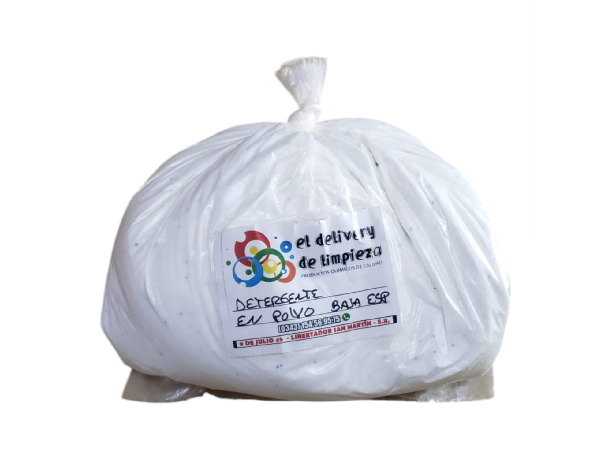 JABON EN POLVO SUELTO TIPO DRIVE