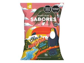 CHIPS DE MANDIOCA Y SAL MARINA