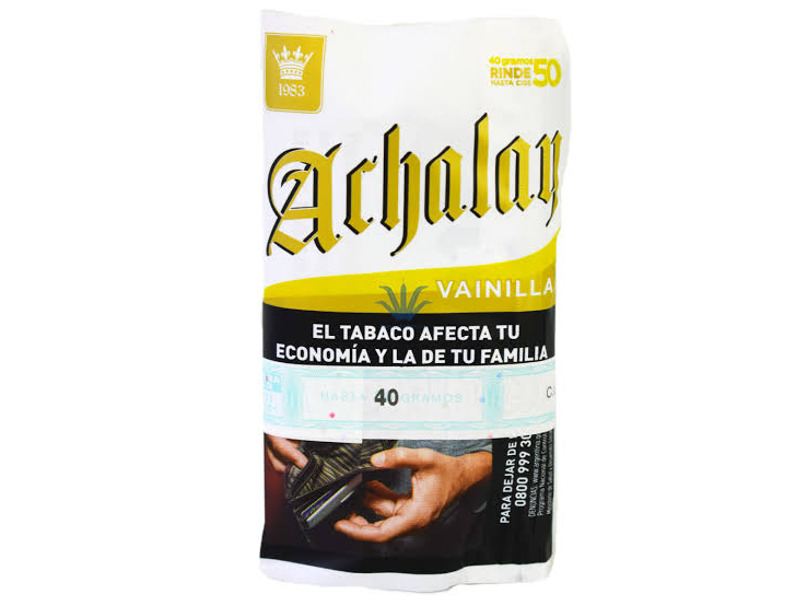 TABACO ACHALAY VAINILLA