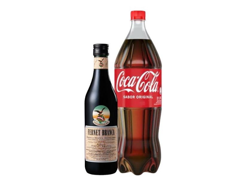 1 BRANCA CHICO + 1 COCA 1.75L