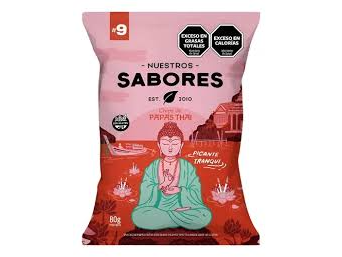 CHIPS DE PAPAS THAI Picante tranqui