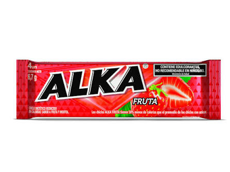 CHICLE ALKA FRUTA