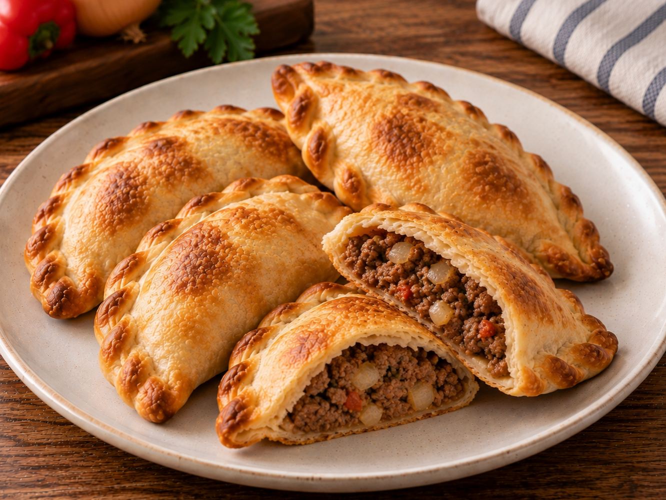 Empanada de carne picante