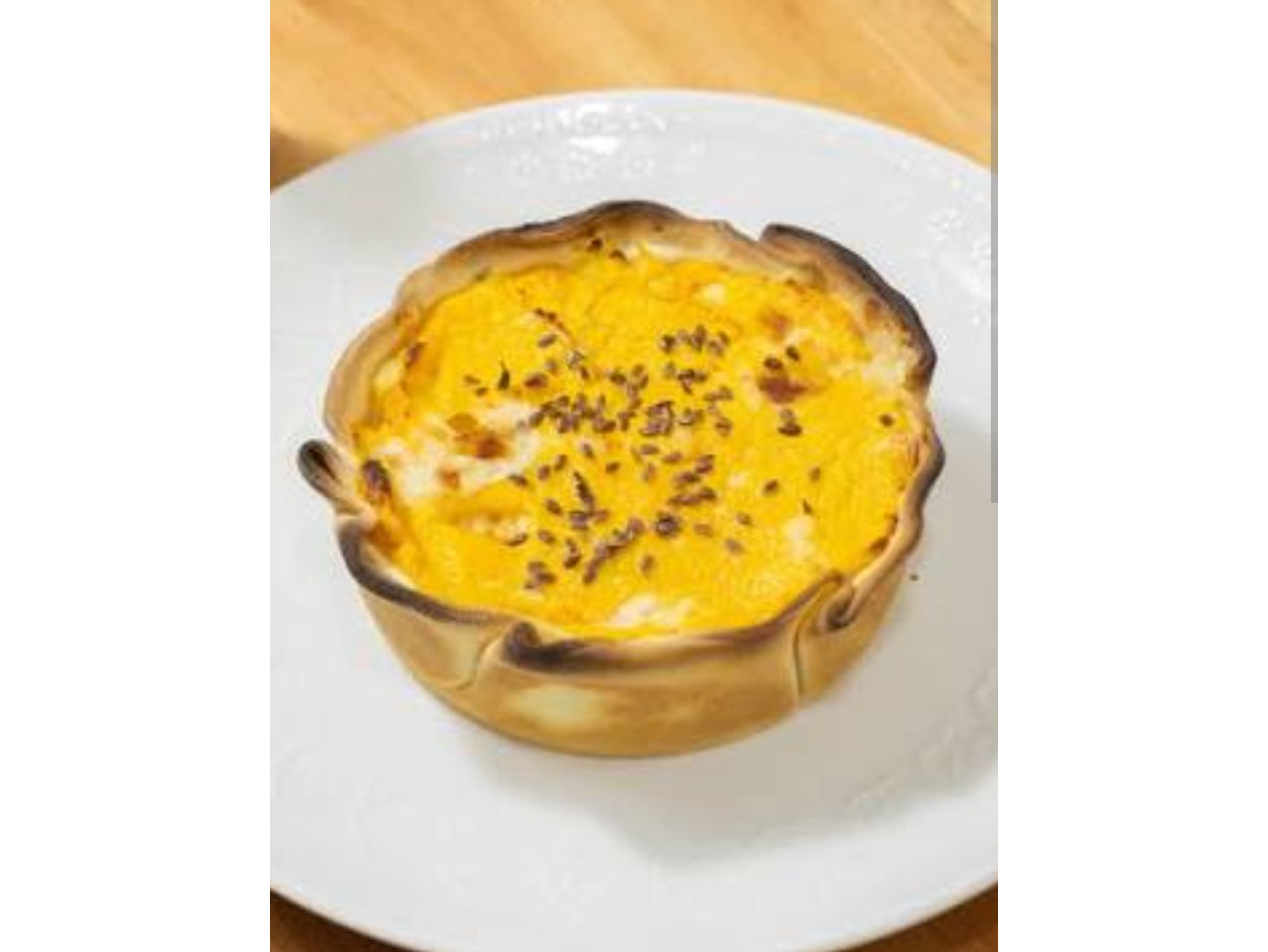 CAJA X 5 UNIDADES  ( TARTA DE CALABAZA )