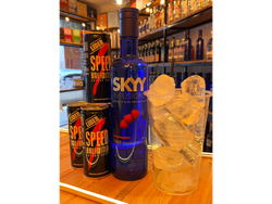 Skyy Sab + 4 Speed 269cc + Hielo + Vaso
