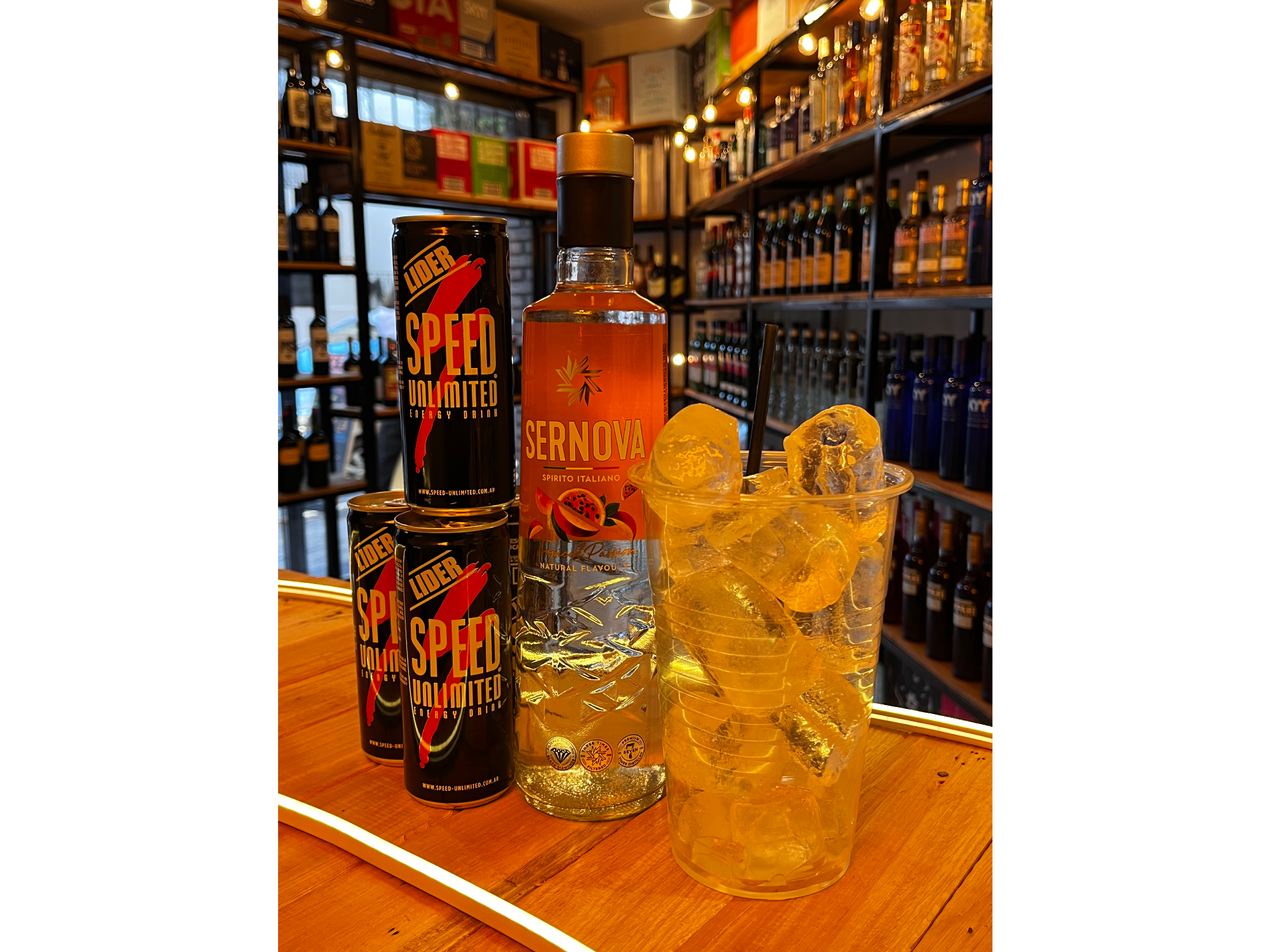 Sernova Sab + 4 Speed 269cc + Hielo + Vaso