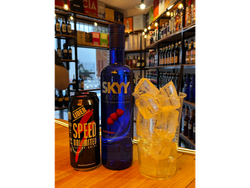 Skyy Sab + 2 Speed XL + Hielo + Vaso