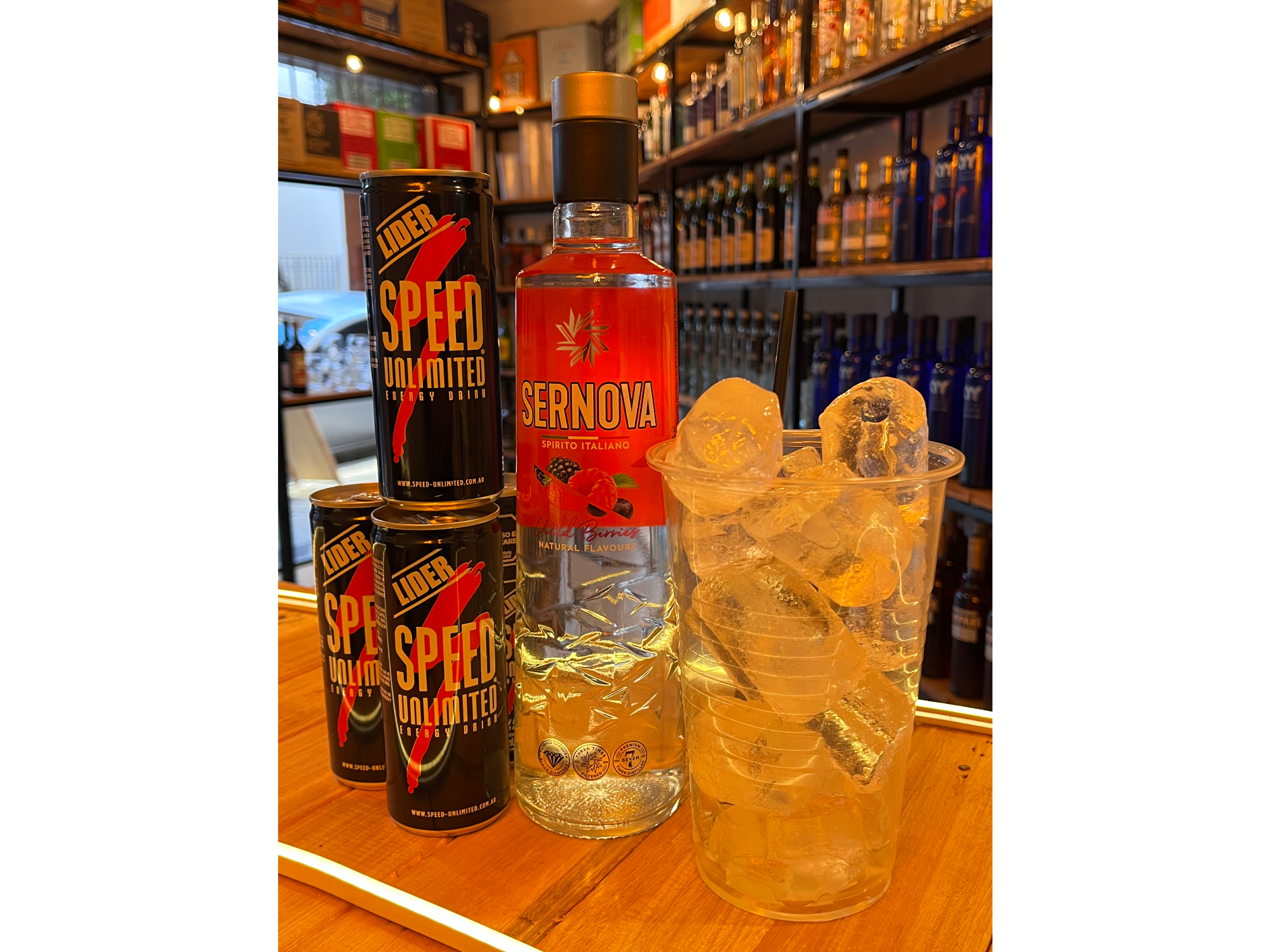 Sernova Sab + 4 Speed 269cc + Hielo + Vaso