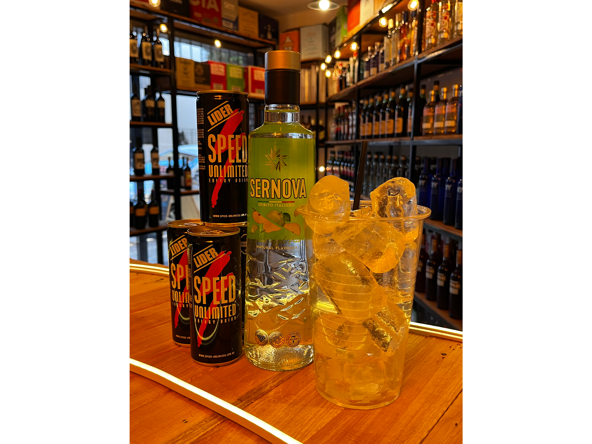 Sernova Sab + 4 Speed 269cc + Hielo + Vaso