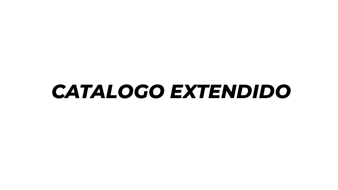 Catálogo Extendido