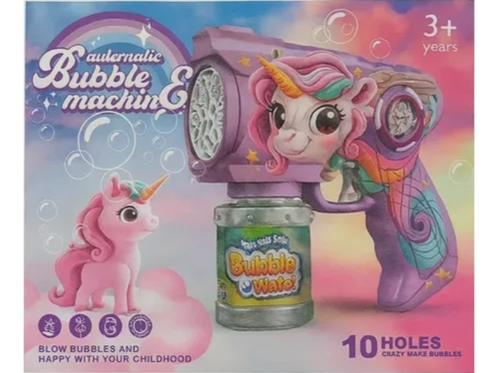 PISTOLA BURBUJERO C/DISEÑO