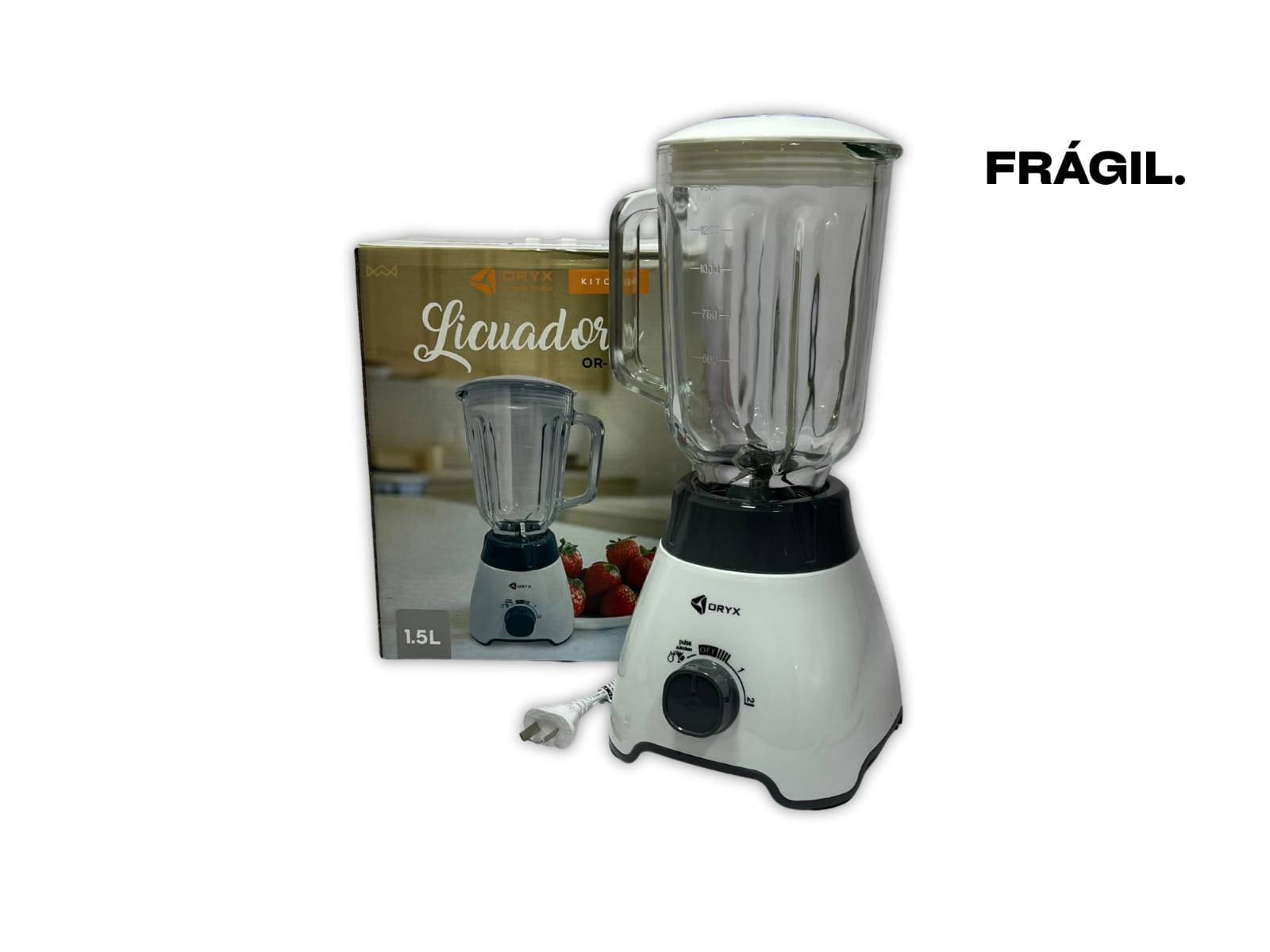 LICUADORA DE VIDRIO 1.5LTS