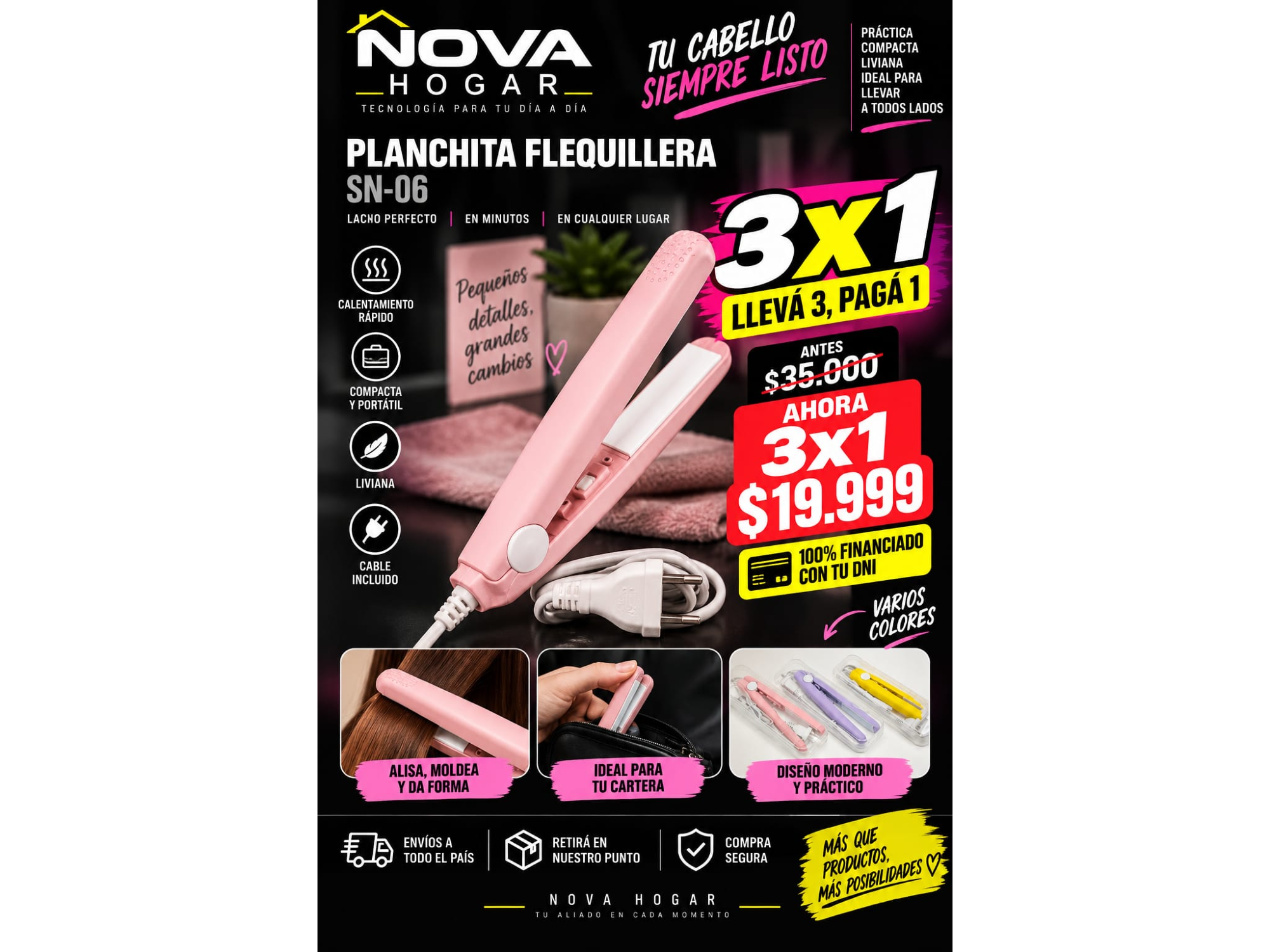 3X1 PLANCHITA FLEQUILLERA SN-06