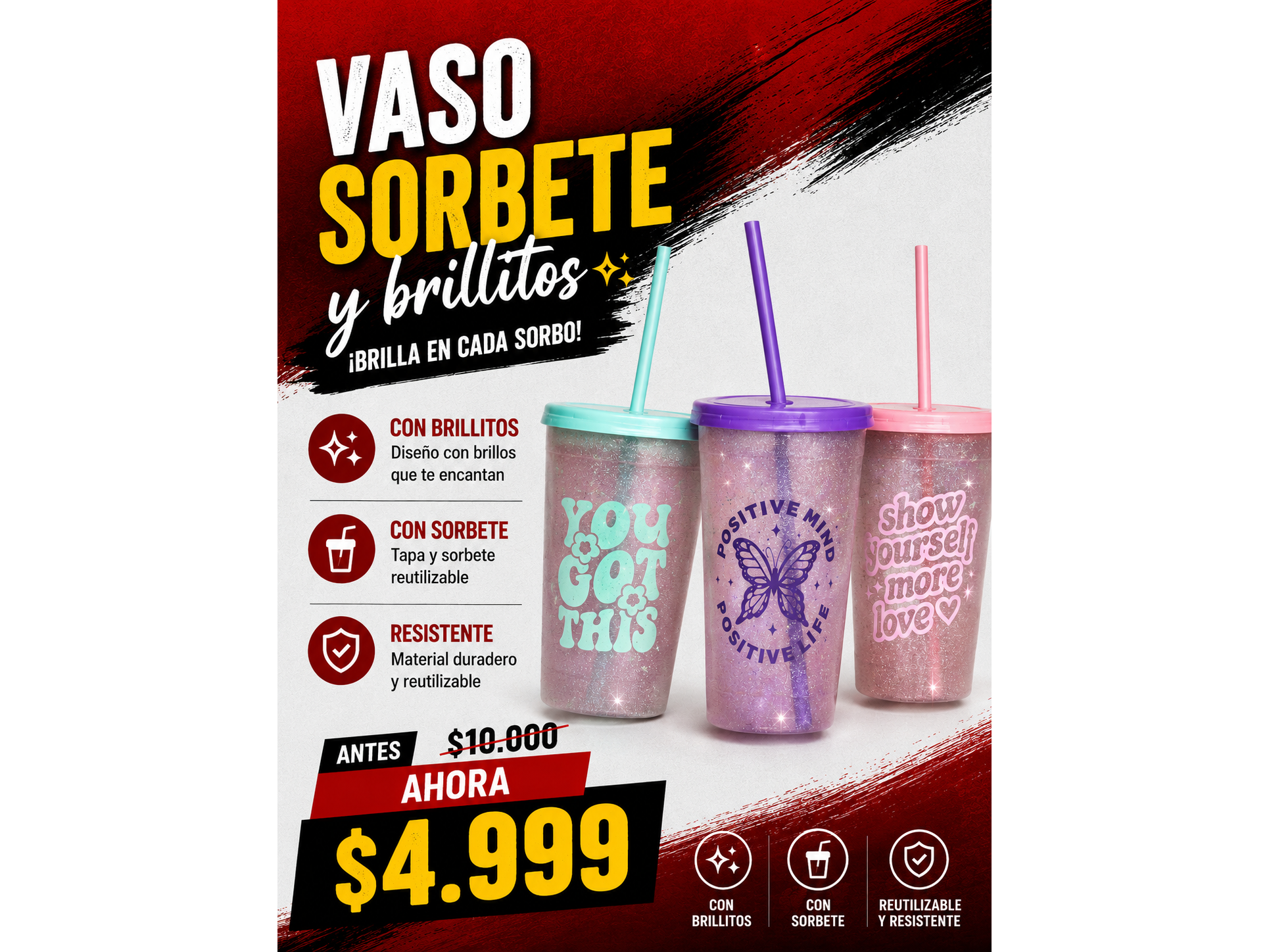 VASO SORBETE