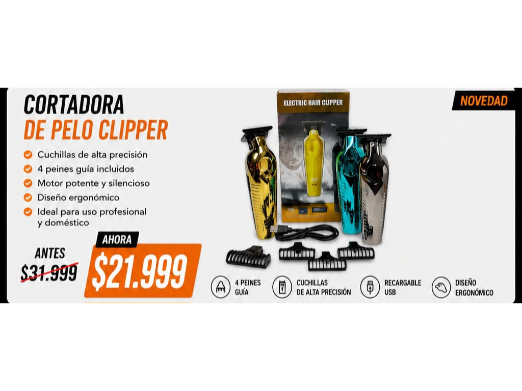 CORTADORA DE PELO CLIPPER