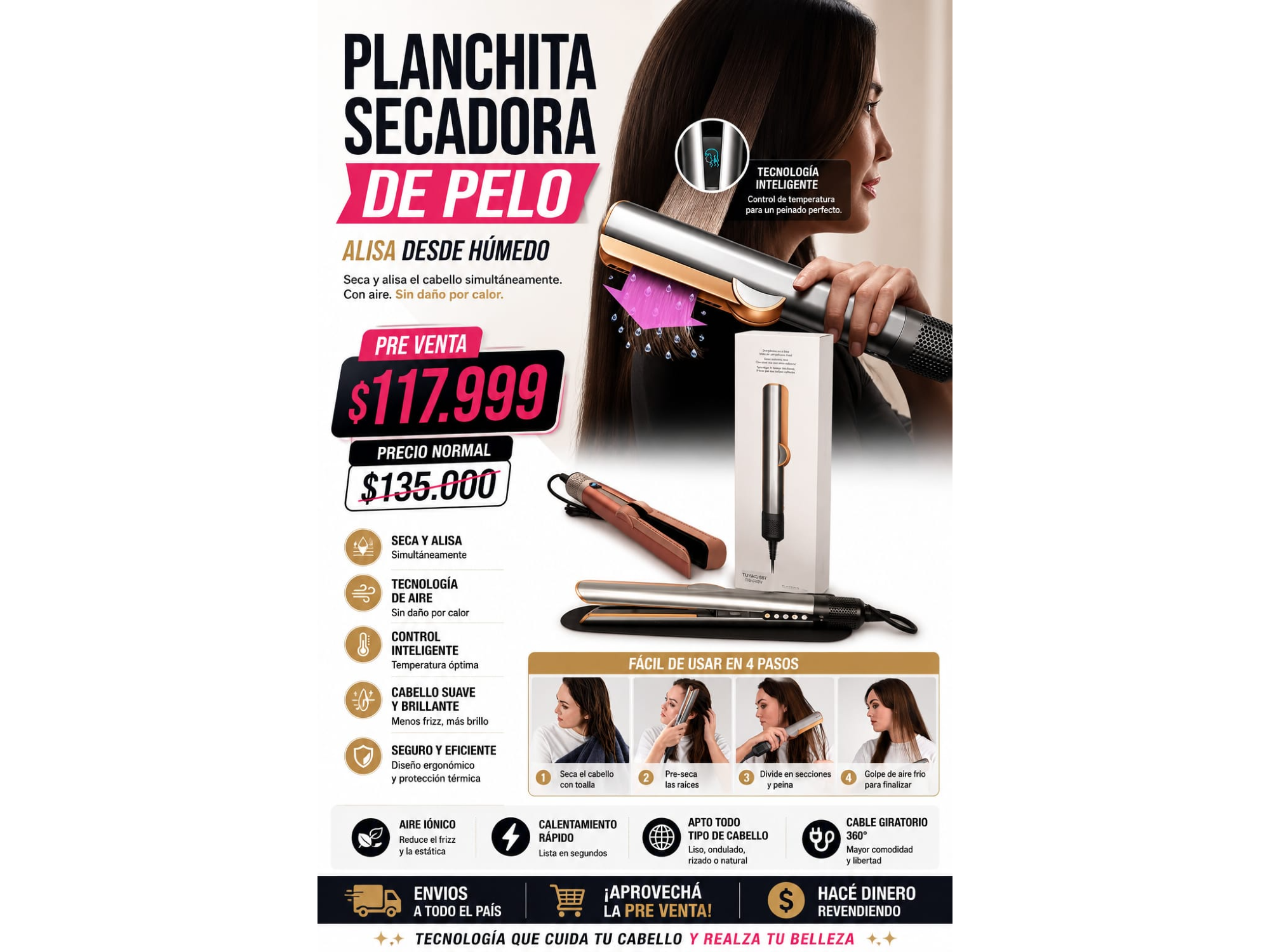 PLANCHITA SECADORA DE PELO