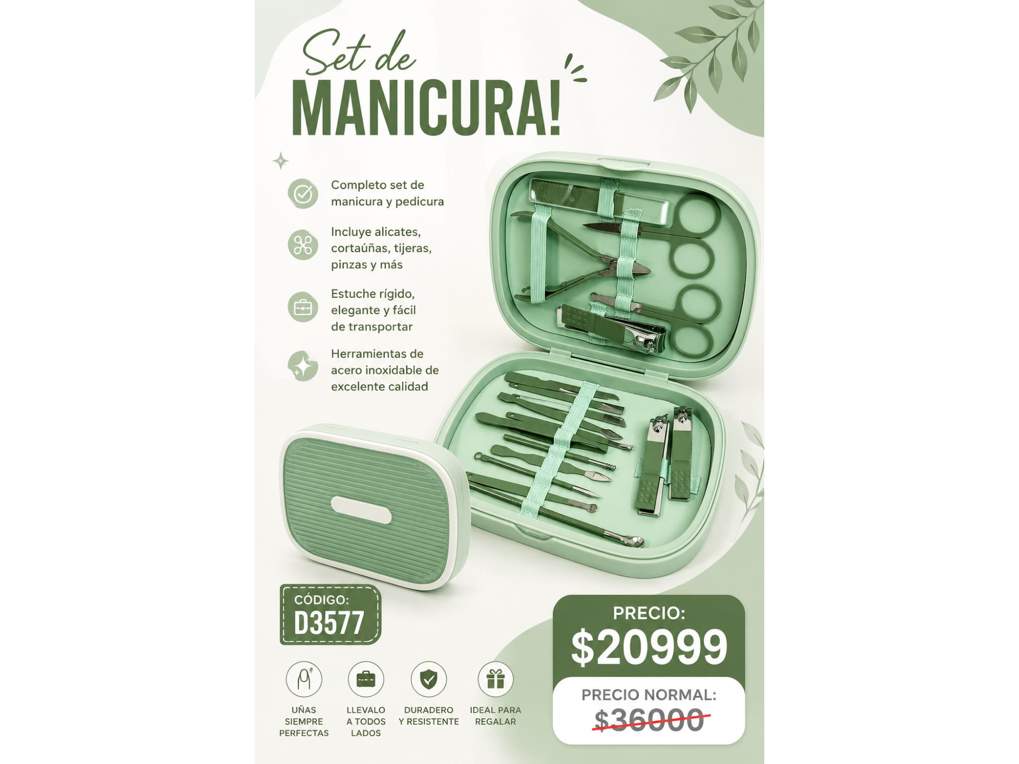 SET DE MANICURA(COD:D3577)