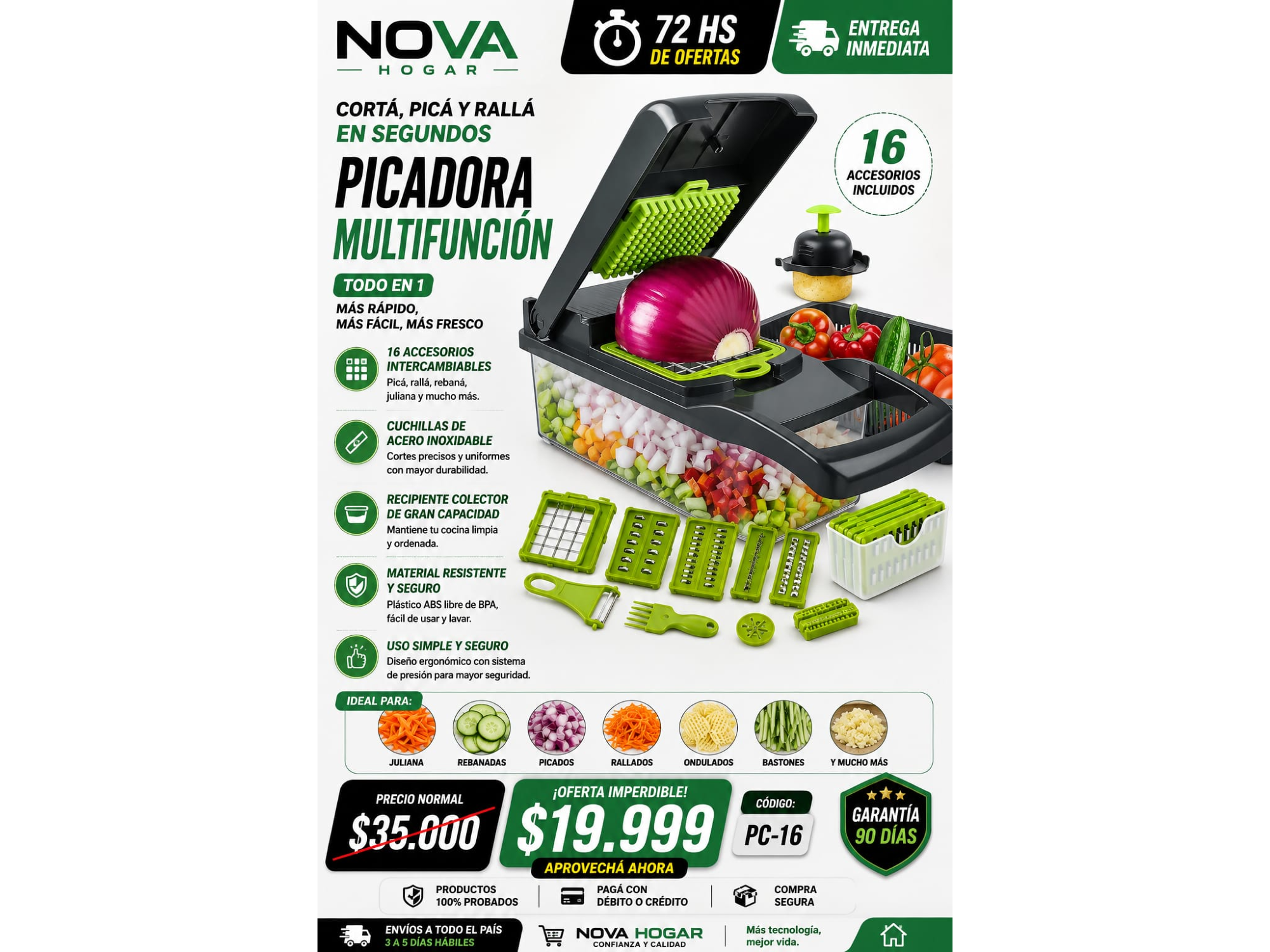 PICADORA MULTIFUNCION