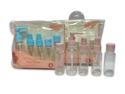 KIT DE VIAJE PORTA COSMÉTICOS